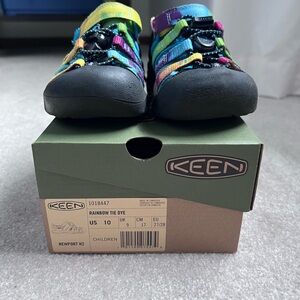 Keen Kids Newport H2 Multicolor Tie Dye Sandals